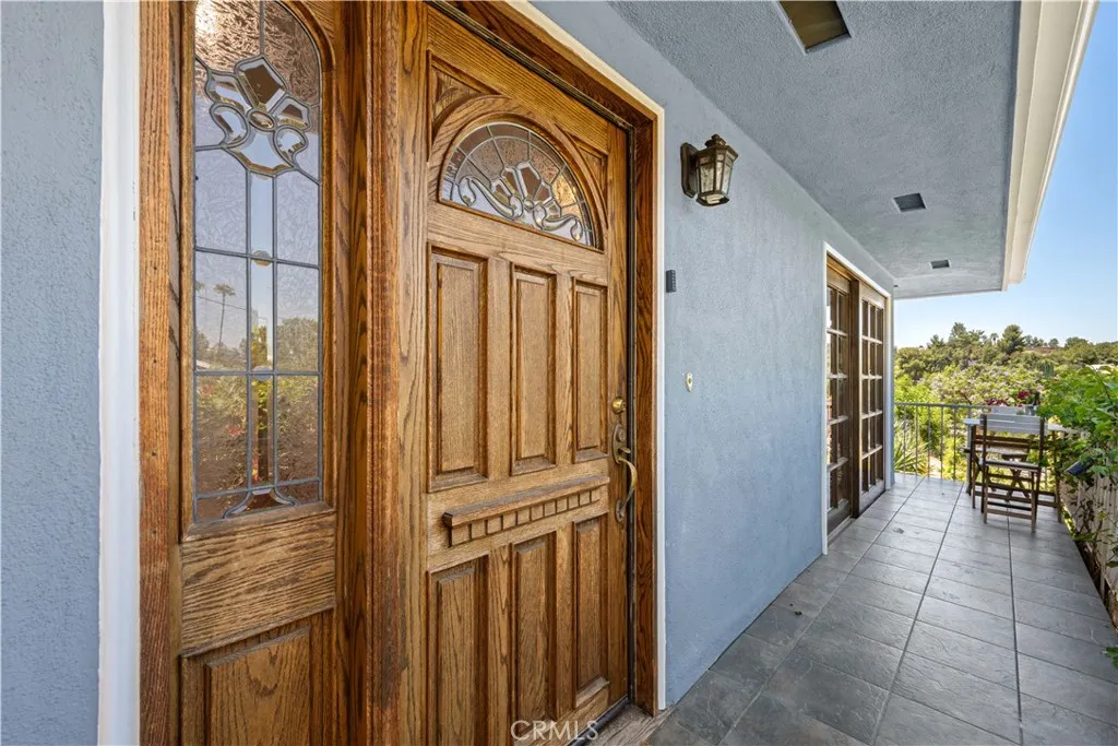 Front entrance