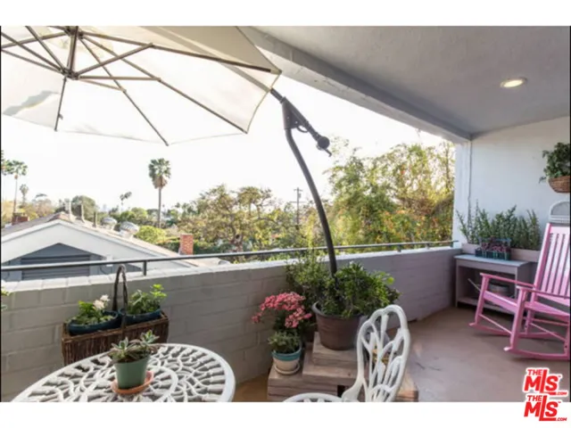 Patio-previous tenant