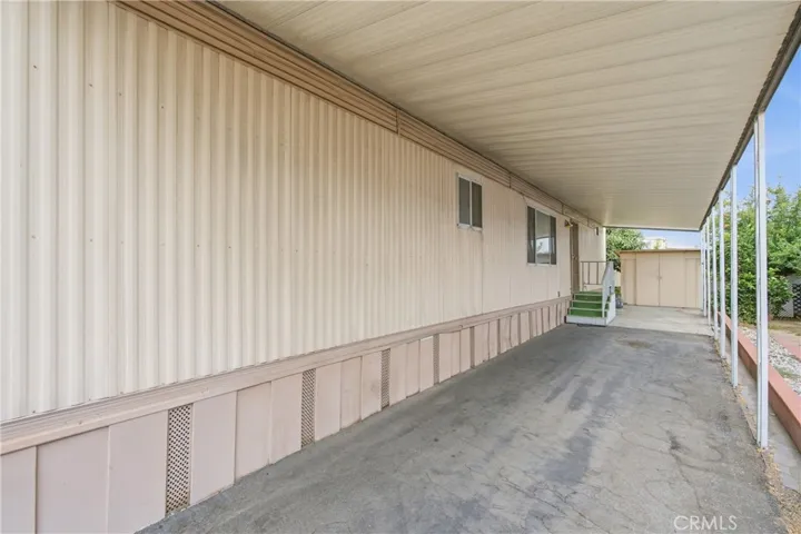 Carport Parking and Storage Shed