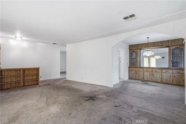 Living Room and view of Dining Area