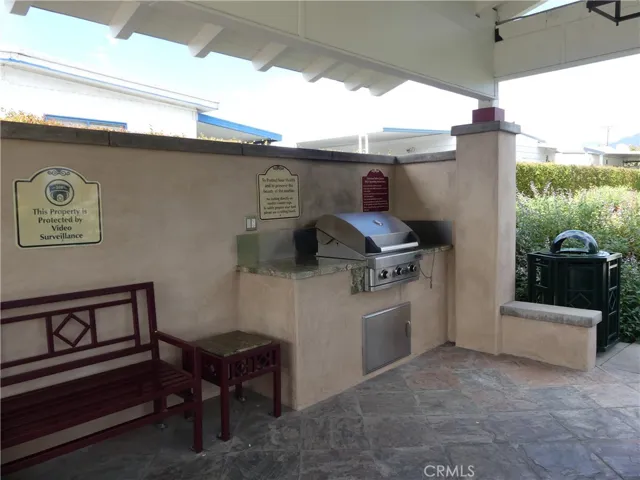 Community Barbecue and Sitting Area