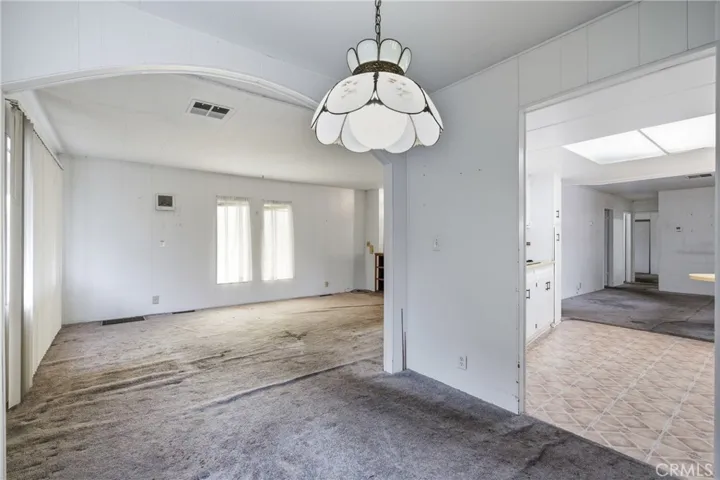 Dining Area and view of Living Room