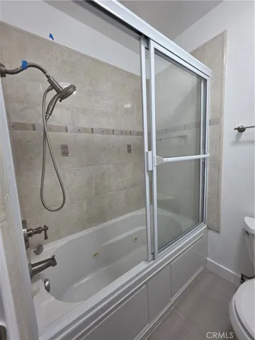 Primary Bathroom Upstairs with Jacuzzi Tub
