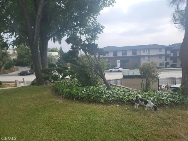 Front of Townhouse Complex facing the street