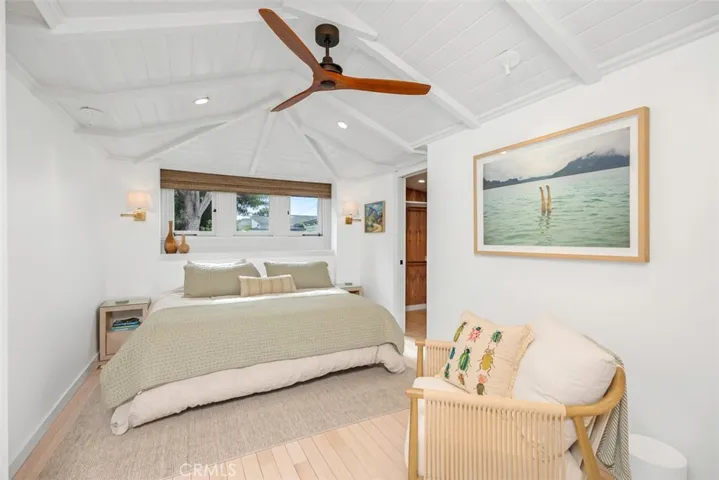 Primary suite in back of home with privacy.