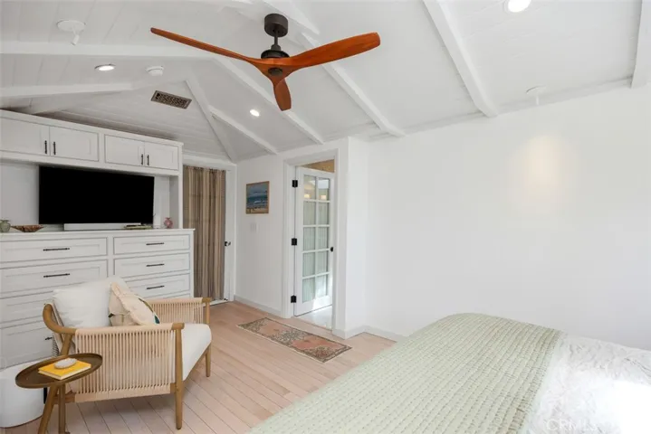Built in cabinetry and attention to detail in the primary space.