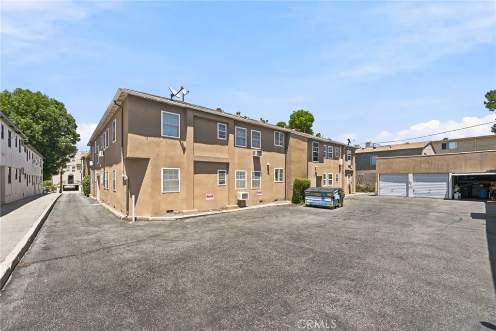 Rear of property and your garage, very well cared for property