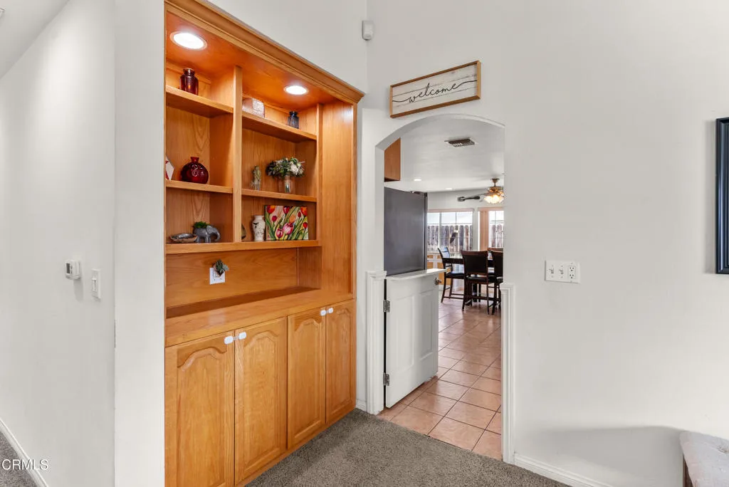 Storage in Hallway