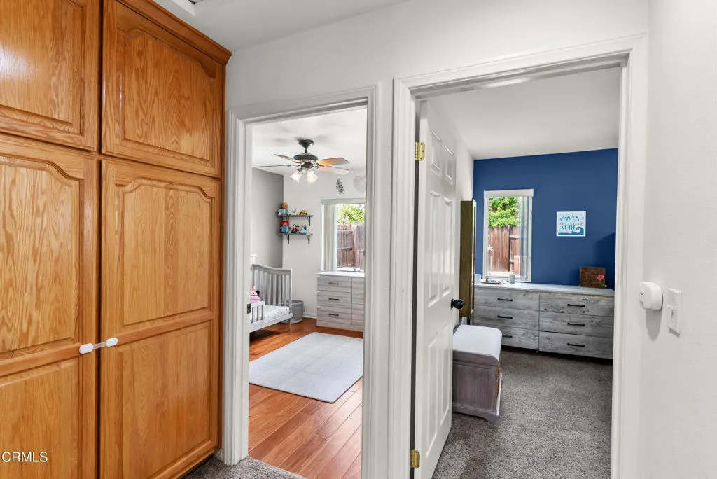 Hallway & Bedrooms