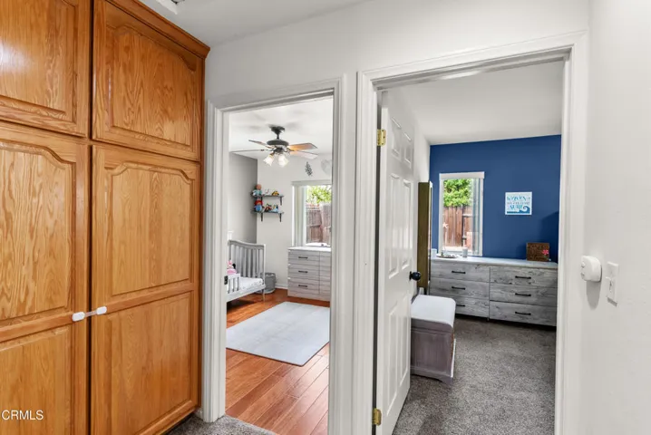 Hallway & Bedrooms
