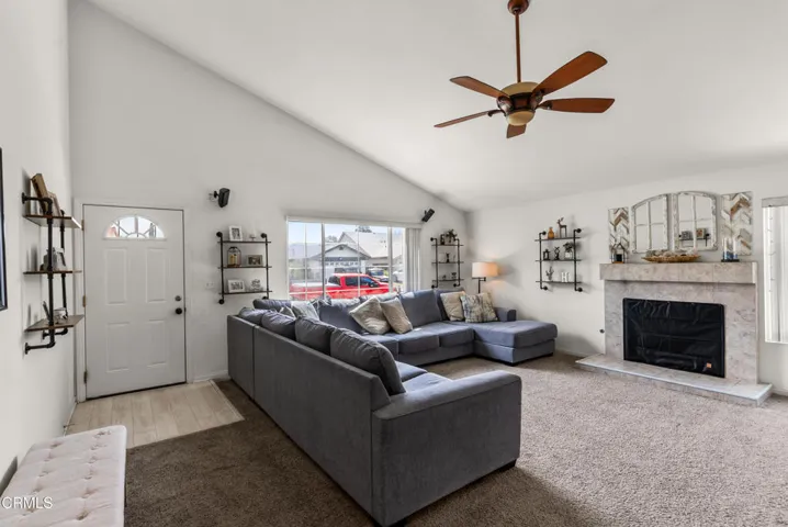 Fireplace in Living Room