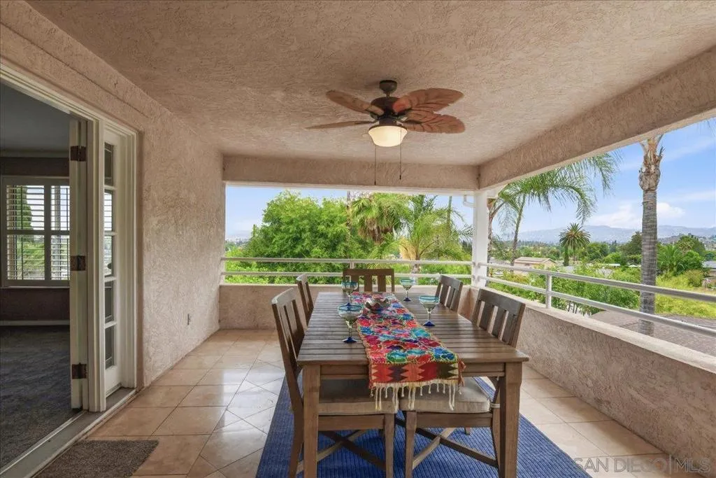 Nice exterior space, not included in the square footage