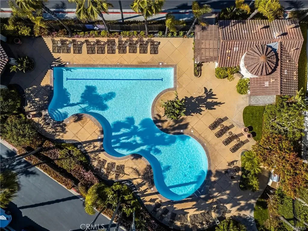 Aerial view of the Waterfront pool
