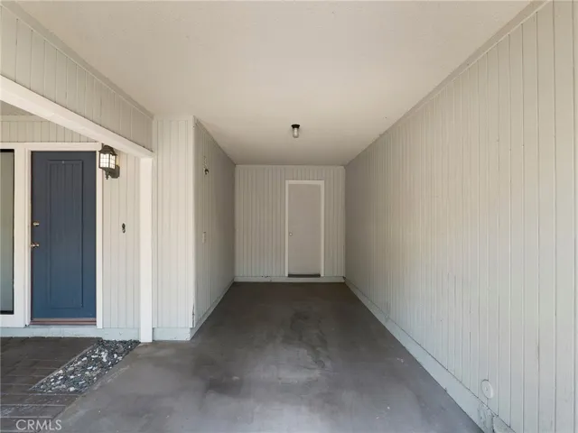Direct access from carport