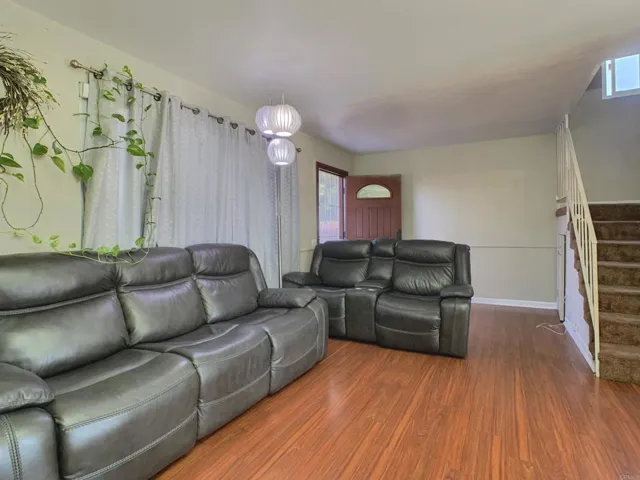 Livingroom and stairs