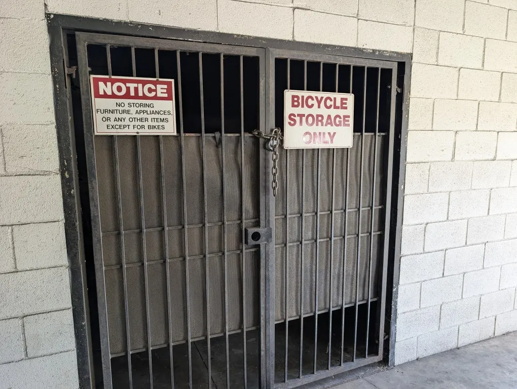 Locked Bike Storage