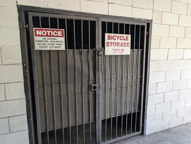 Locked Bike Storage