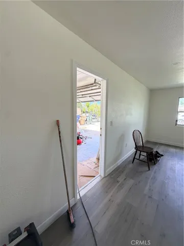 Entrance/Exit to and from garage