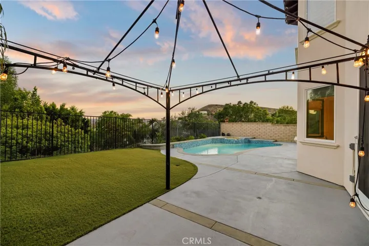 Perfect patio for outdoor dining
