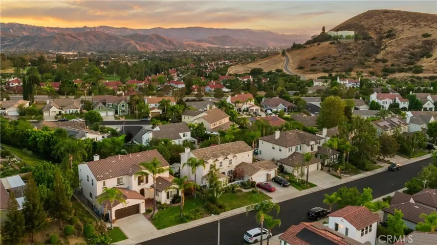 Foothill setting with scenic neighborhood and mountain views