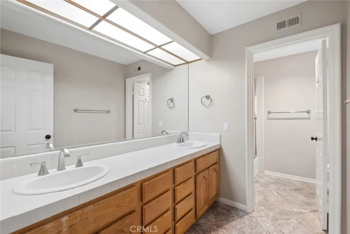 Upstairs bathroom