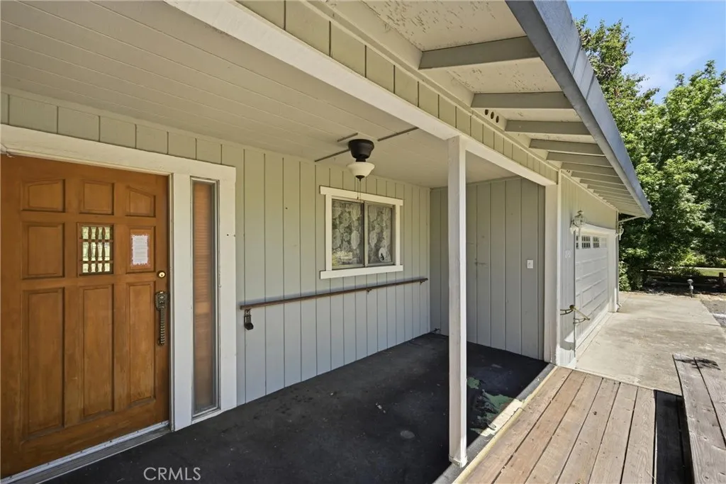 Charming front porch.