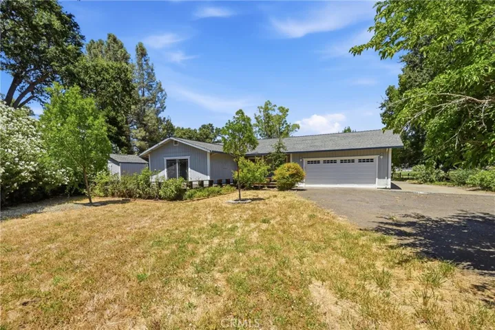 Long driveway for privacy and lots of parking.