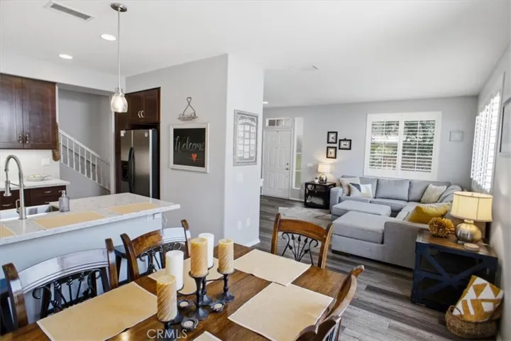 Dining Rm to Kitchen and Living Rm