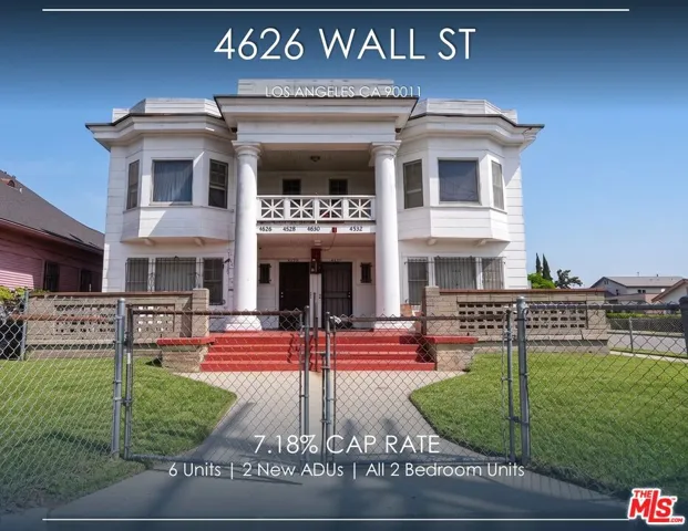 4626 Wall Street, Los Angeles, California 90011