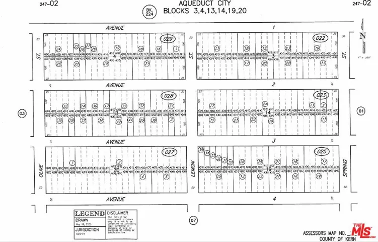0 Olive St, Mojave, California 93501