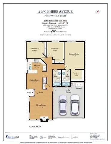 4759 Phebe Avenue, Fremont, California 94555