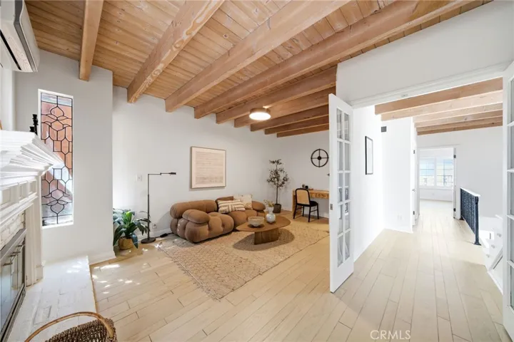 3rd Bedroom/Den with fireplace
