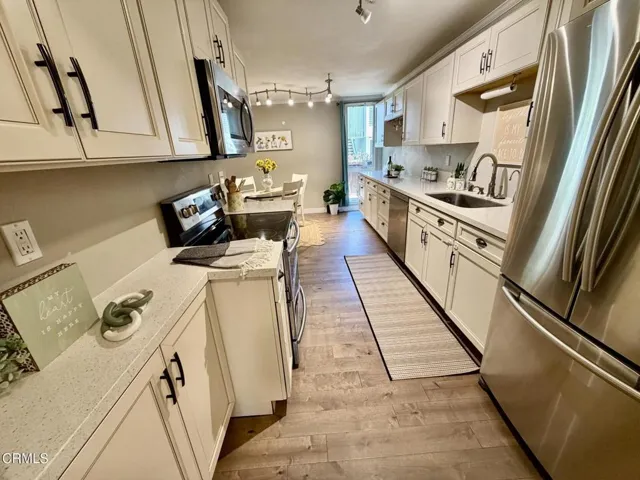 Kitchen from front hallway