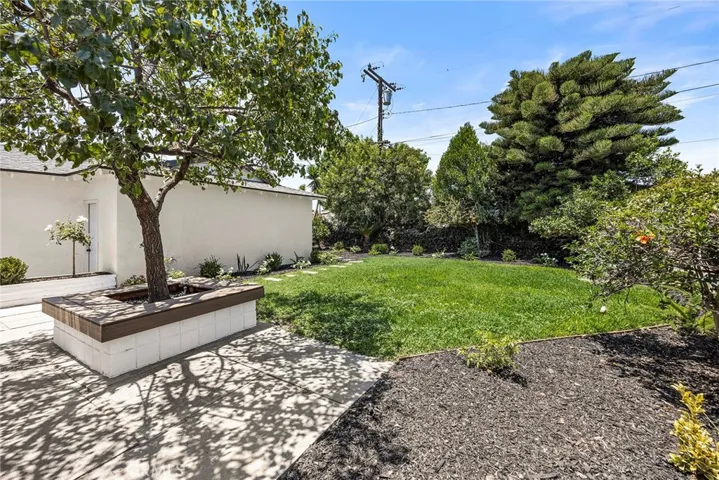 Rear elevation with refreshed landscaping

