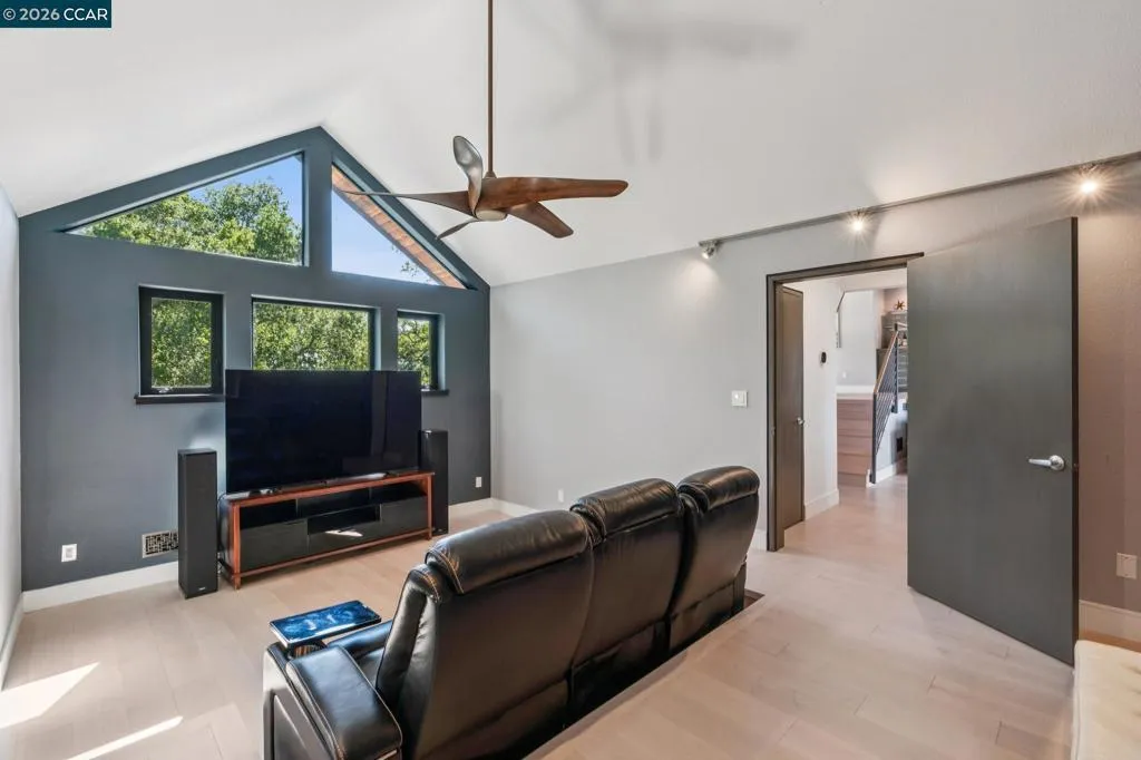 Bedroom / theater room