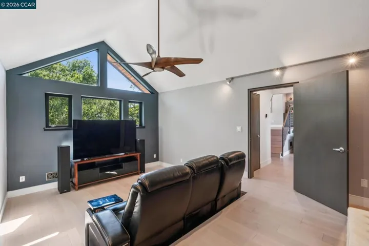 Bedroom / theater room
