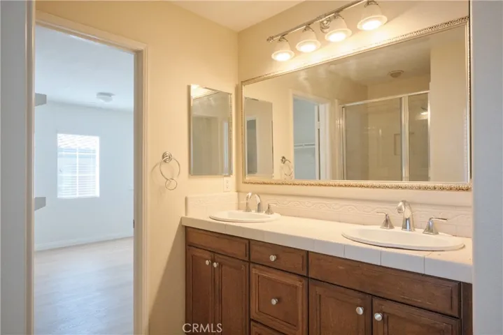 Master Bathroom counter & Walk-in Closet