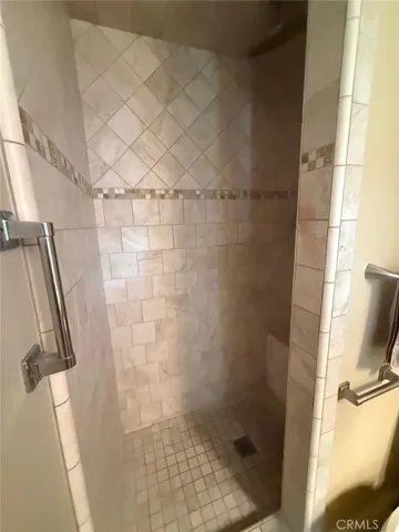 Master bathroom shower.