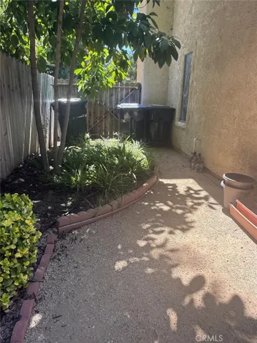 Side yard view.