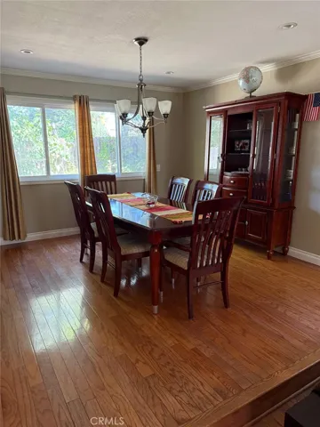 Leading to formal dining room.