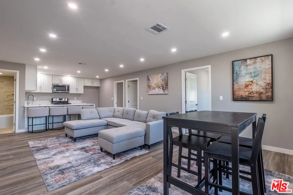 ADU Living Room & Dining Area