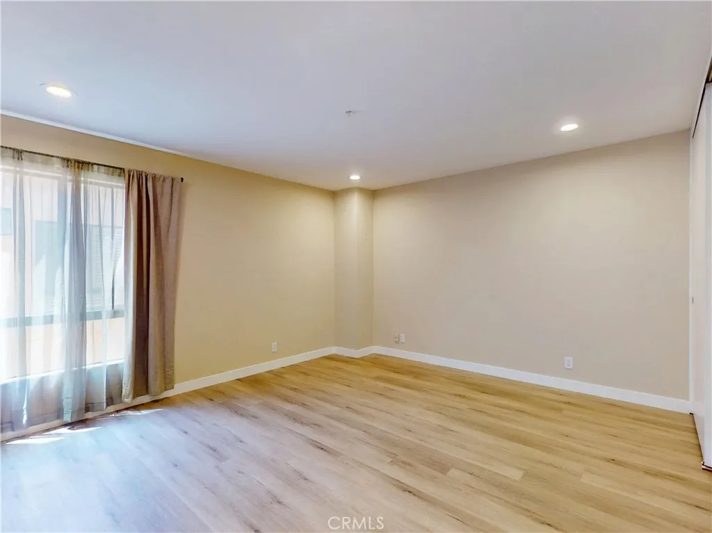 Spacious primary bedroom