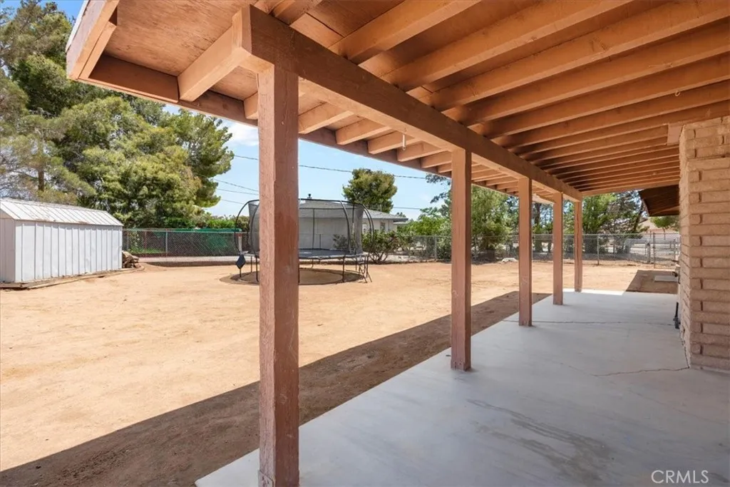 Rear Patio