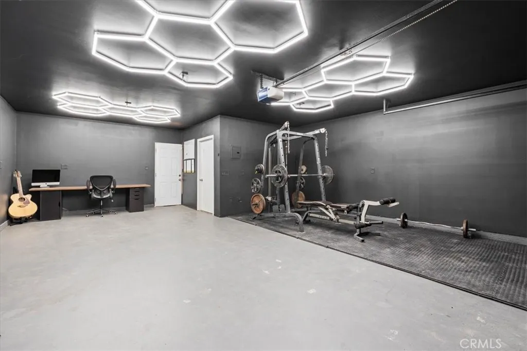Finished Garage