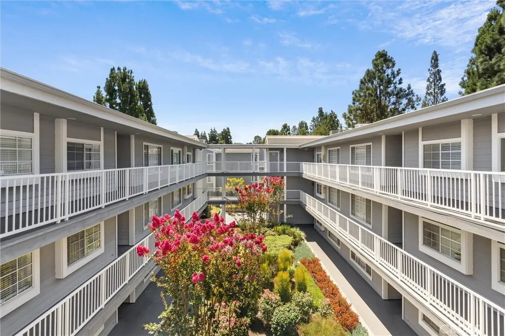 Beautifully groomed courtyards