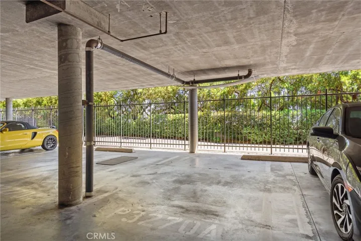 2 parking spaces in the secured garage