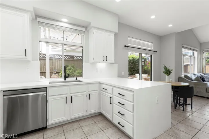 View of your yard from the sink