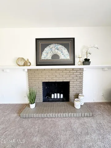 Fireplace in Family Room