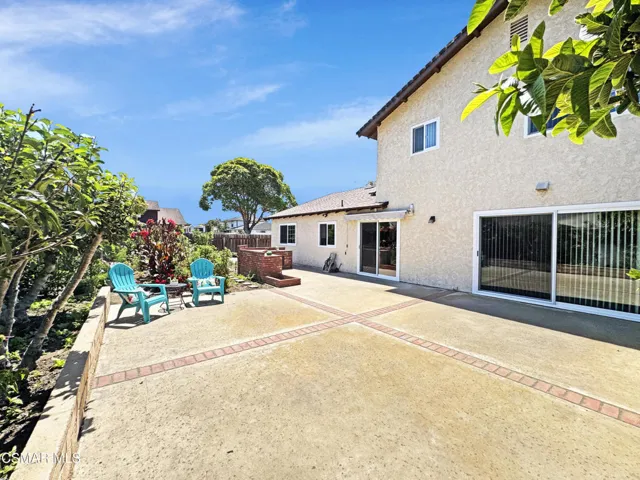 Backyard towards the House