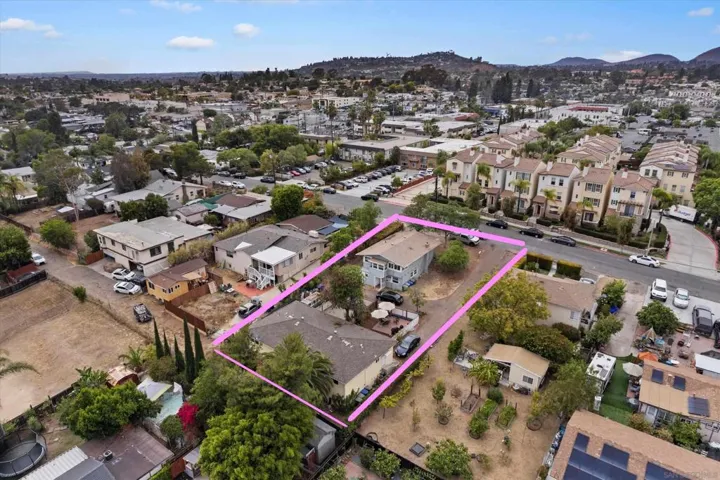 GIANT LOT ACROSS STREET FROM NEWER CONSTRUCTION
